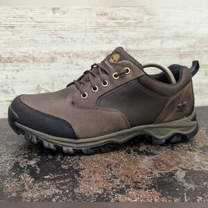 Mens Timberland Keele Ridge Hiking Shoes Sz 8.5 VGC A11MO A3349 Brown